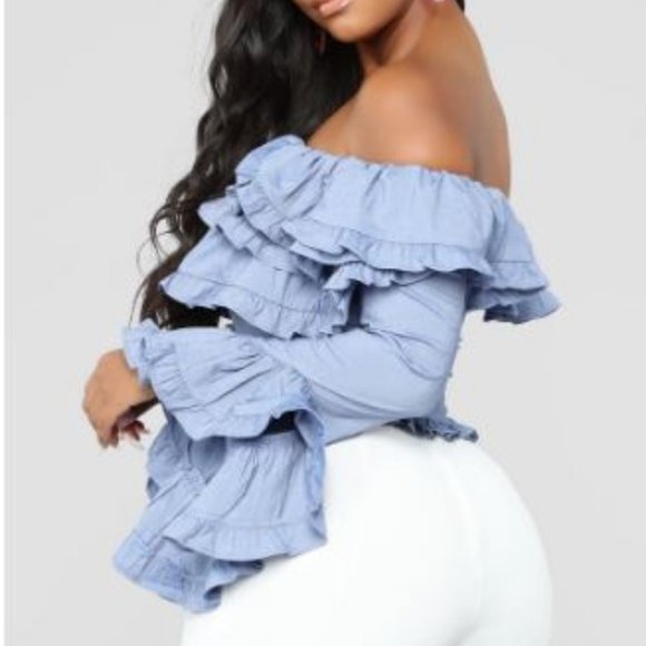 Sassy Ruffle Top - Picture 5 of 5